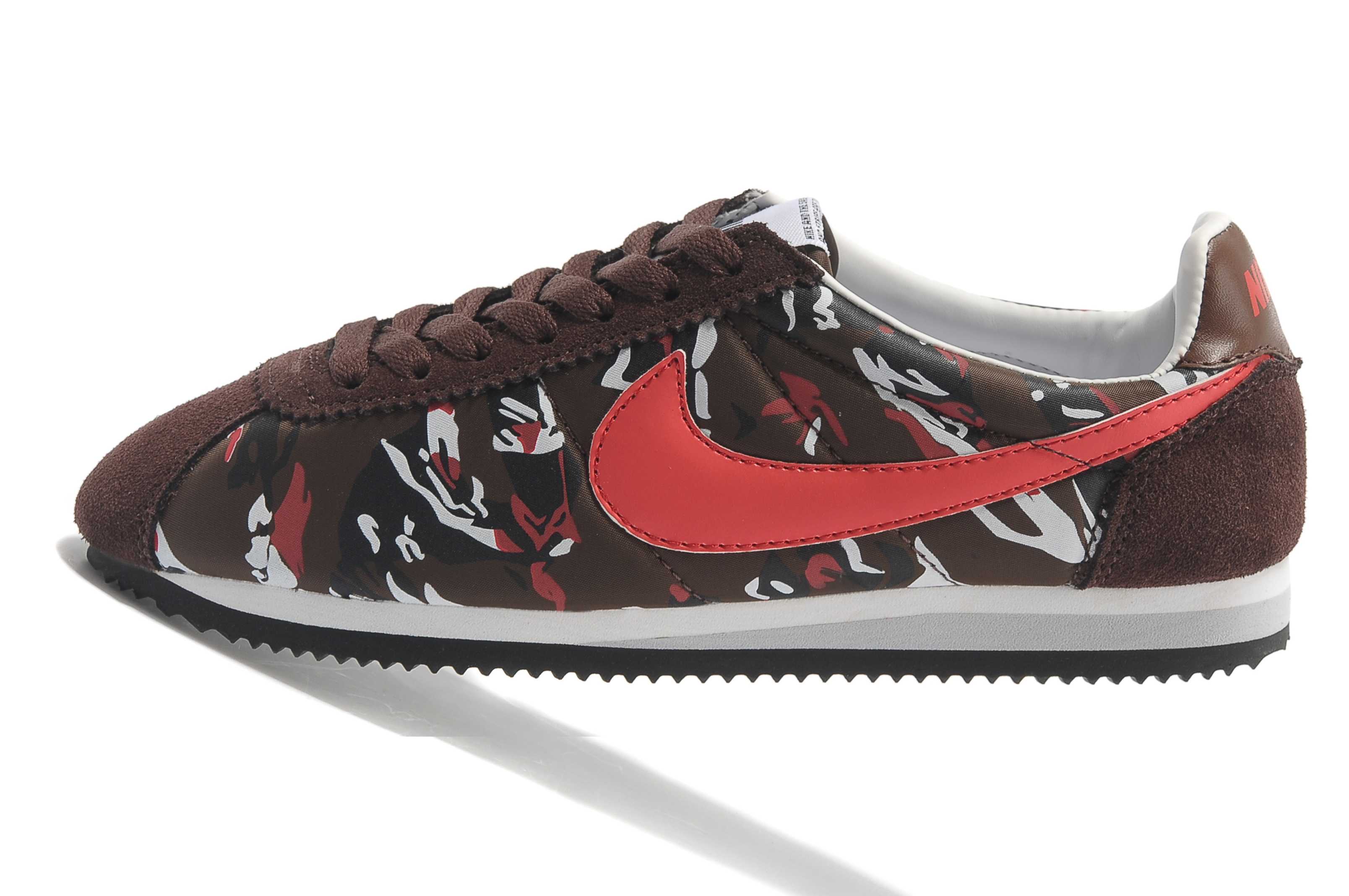 NIKE CORTEZ NYLON PRM femme nike cortez noir Brown Camouflage 2012